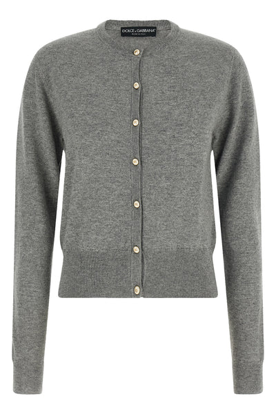 the dolce&gabbana cardigan in pure cashmere represents the essence of luxury kni