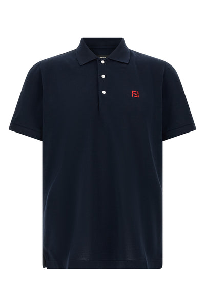 piqué cotton polo shirt