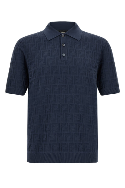 the fendi short-sleeved polo shirt