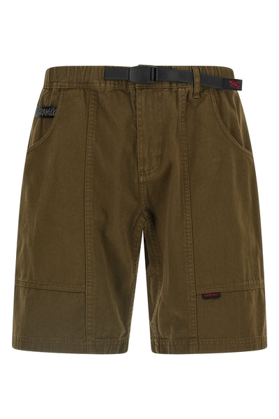gadget vintage effect cotton twill bermuda shorts