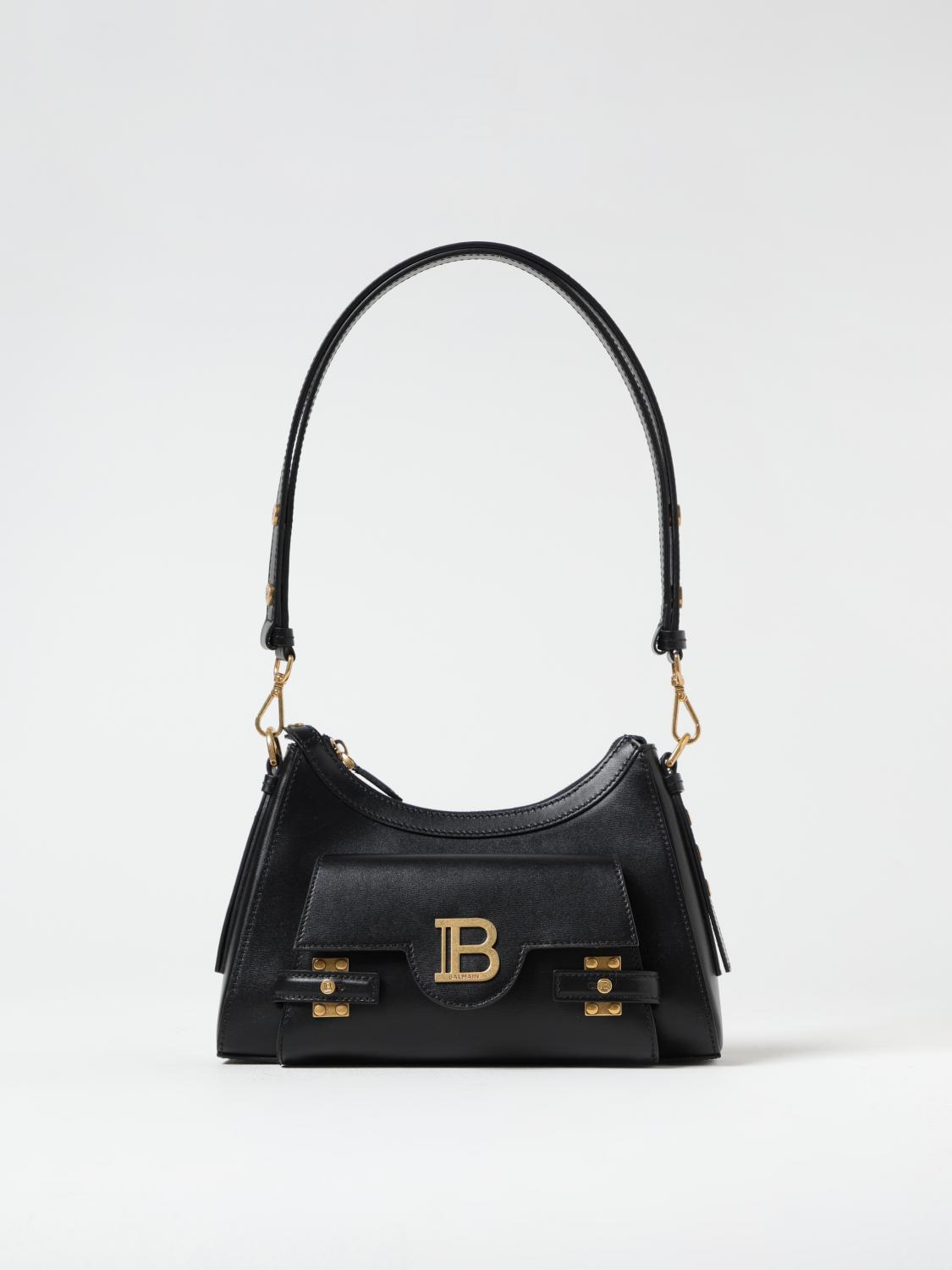 balmain-woman-s-shoulder-bag-dn1bt904lslx-black