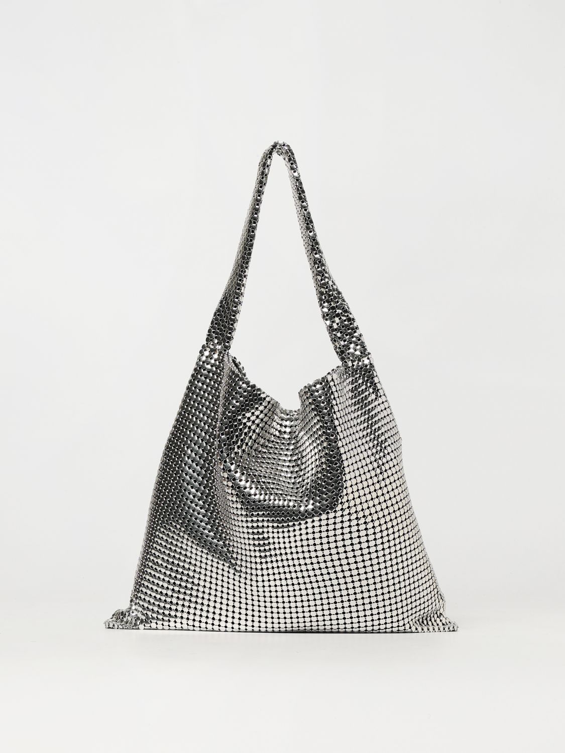 rabanne-woman-s-shoulder-bag-pss0434met607-silver