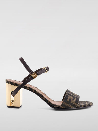 woman's heeled sandal