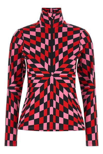 the goldbergh chesu ski jersey defines technical clothing through a bold geome
