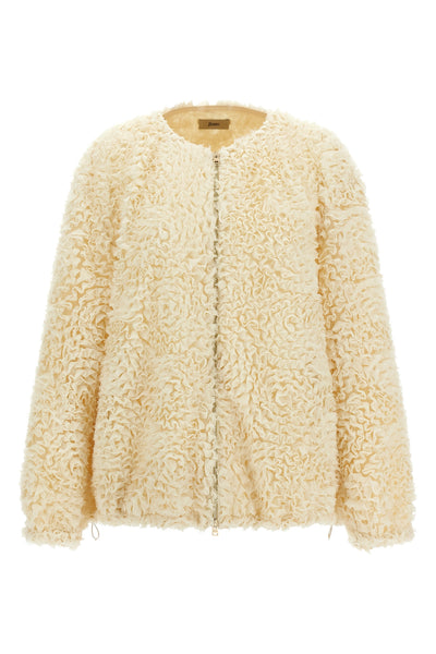 semi-transparent tulle jacket