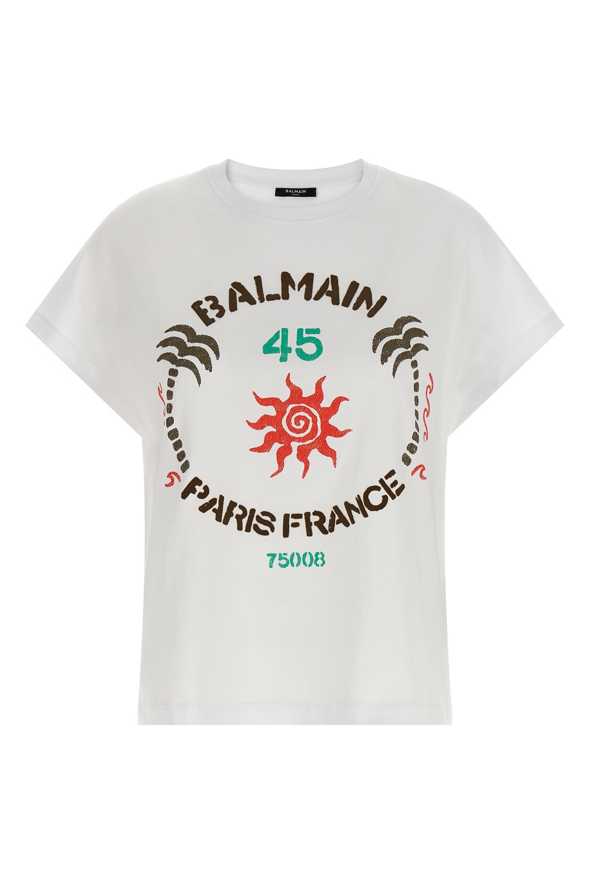 Balmain Cotton Jersey T-shirt | Modecraze – MODECRAZE