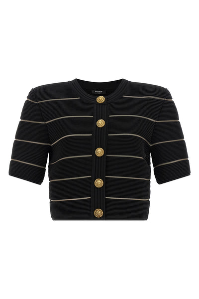 stretch viscose cardigan