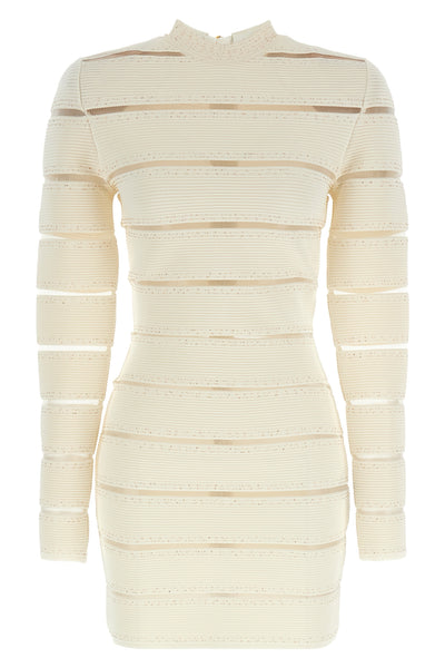 bodycon mini dress in stretch viscose