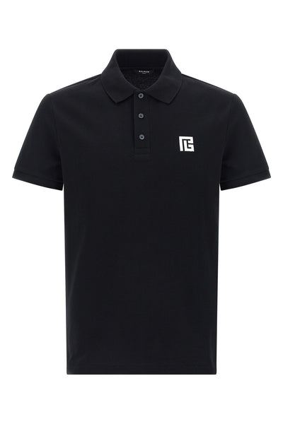 cotton piqué polo shirt