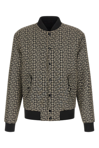 reversible bomber jacket