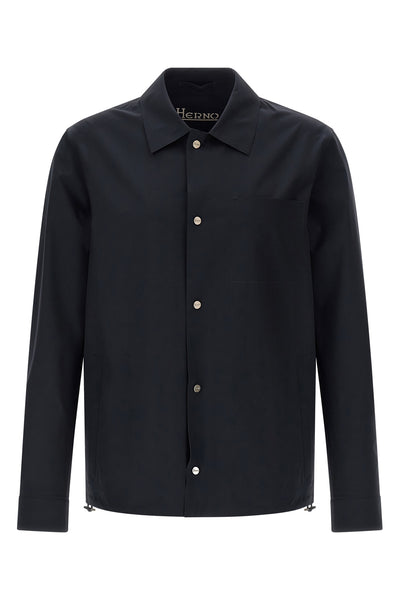 essence overshirt in water-repellent tape fabric