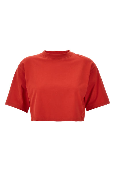 gupo cotton cropped t-shirt