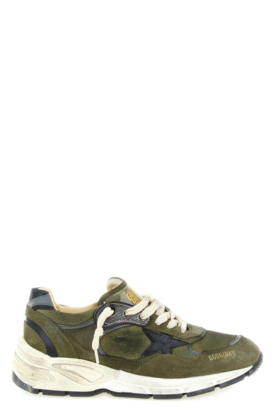 the golden goose running dad sneakers redefine the sporty aesthetic through a