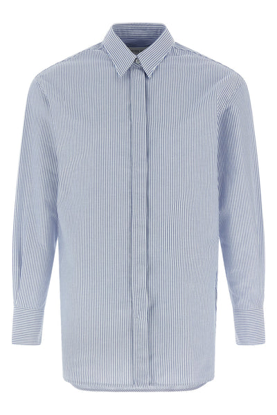 oxford cotton striped batilda shirt