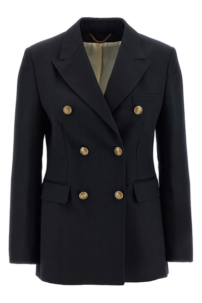 diva blazer in virgin wool blend