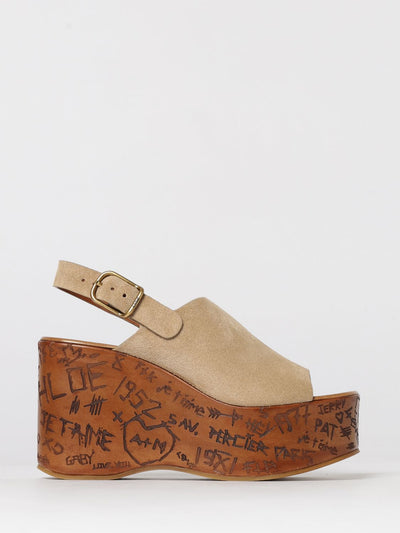 woman's heeled sandal chloé