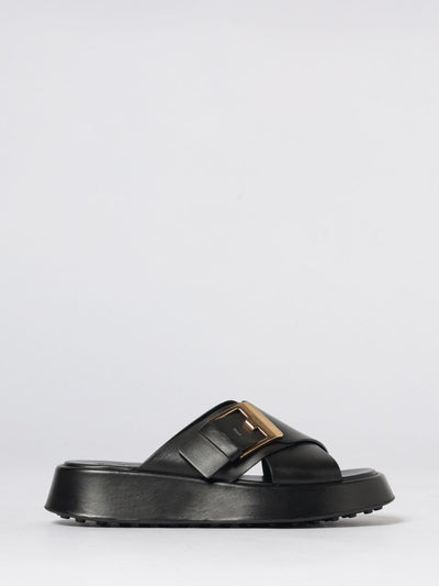 woman's heeled sandal
