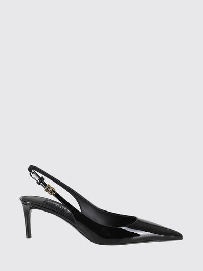 patent leather slingbacks