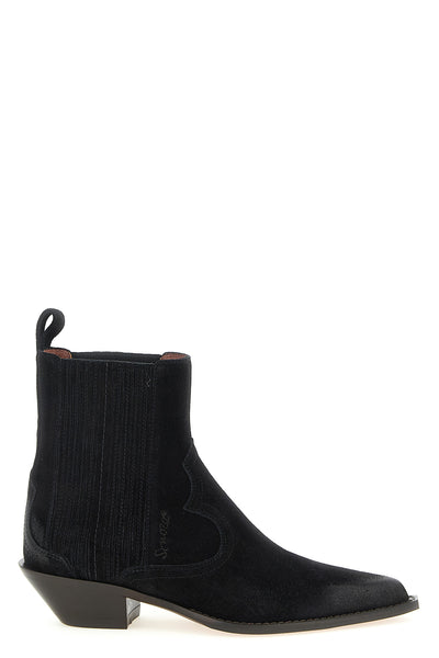 hernan suede crust ankle boots
