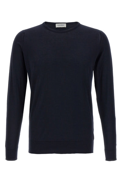 john smedleys sea island cotton hatfield knitted sweater