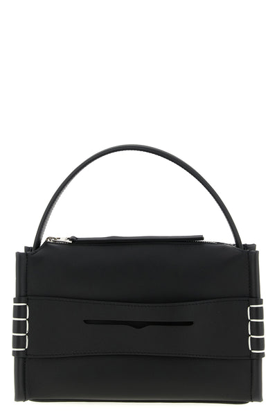 small loafer leather shoulder bag