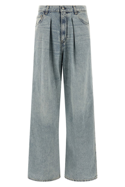 candy haikure jeans redefine denim aesthetics through large volumes and structur