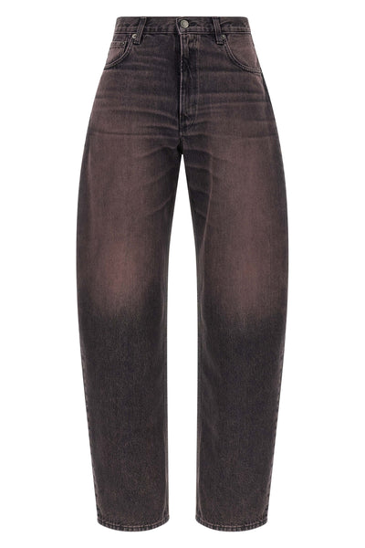 haikure bibi jeans redefine the volumes of everyday wardrobe through a curved