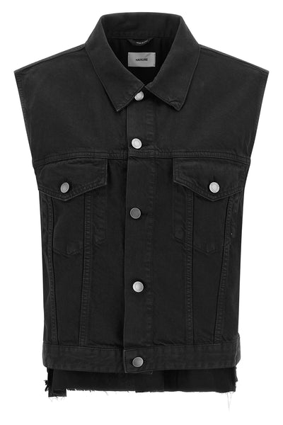 bull ryder cotton denim vest