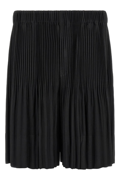 homme pleated issey miyake monthly colors: june bermuda shorts