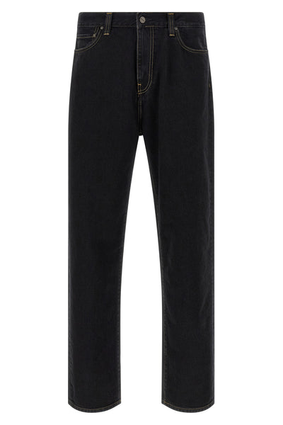 aaron jeans in durable smith stonewashed cotton denim