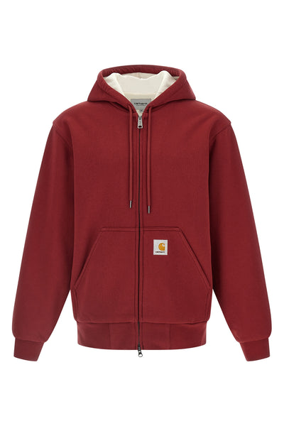 active sweat cotton blend sweatshirt