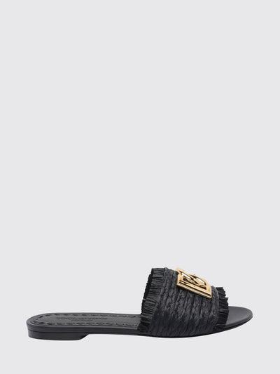 dg raffia slippers