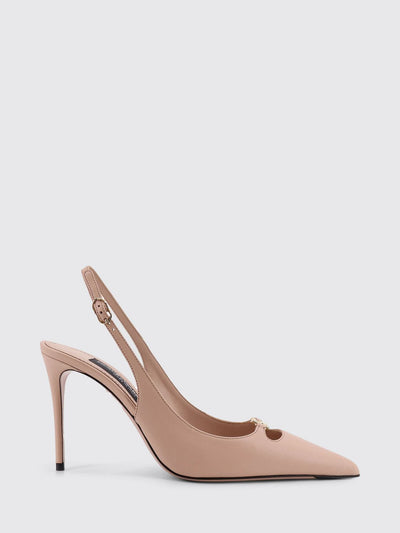 leather slingback pumps