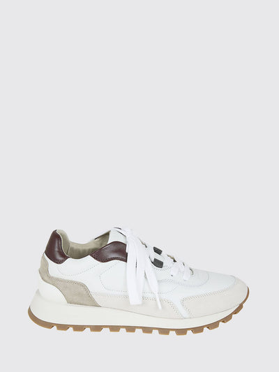 leather sneakers