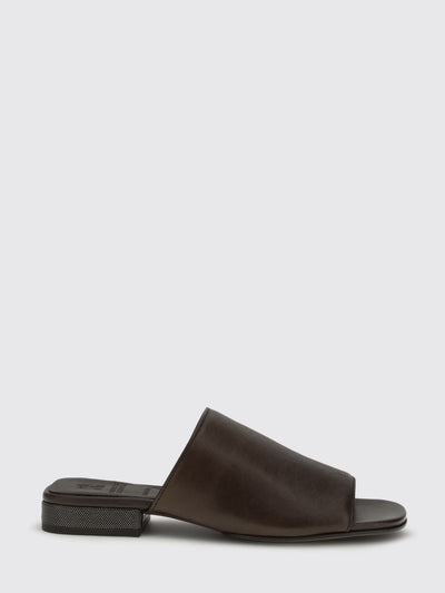 leather sandal