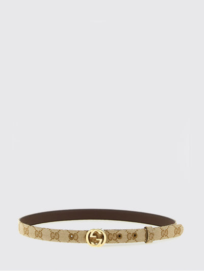 gg leather belt