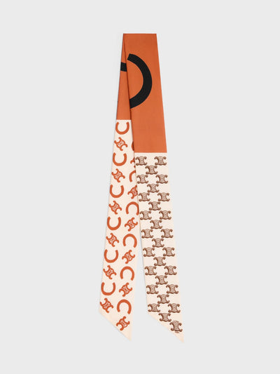 woman's neck scarf