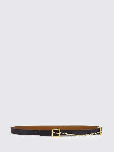 reversible ff calfskin belt