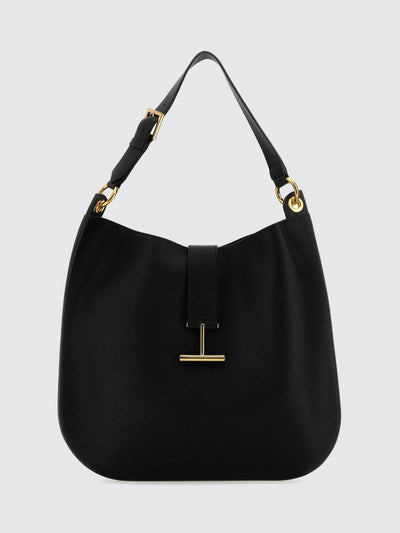 tara grained leather bag