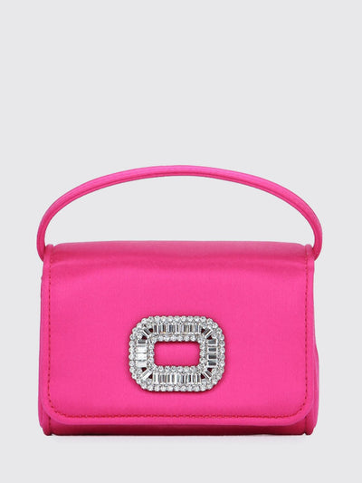 pilgrim satin bag with jewel buckle