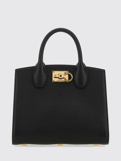 studio box bag leather handbag