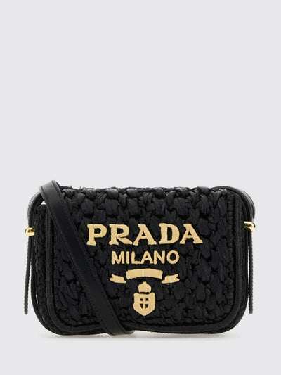 Raffia Crossbody Bag