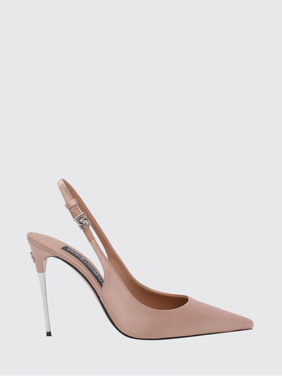 silk slingback pumps