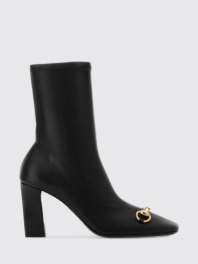 signora stretch leather ankle boot
