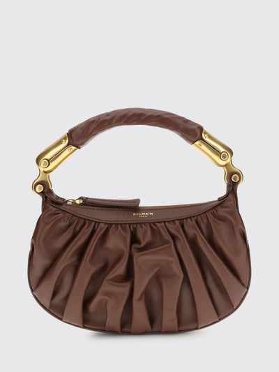 ébène leather handbag