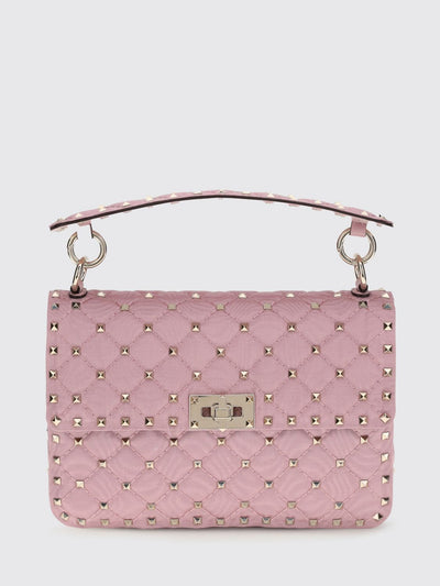 rockstud matelassé nappa leather bag