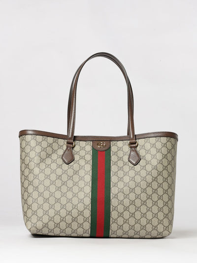 ophidia gg supreme shoulder bag with web stripe