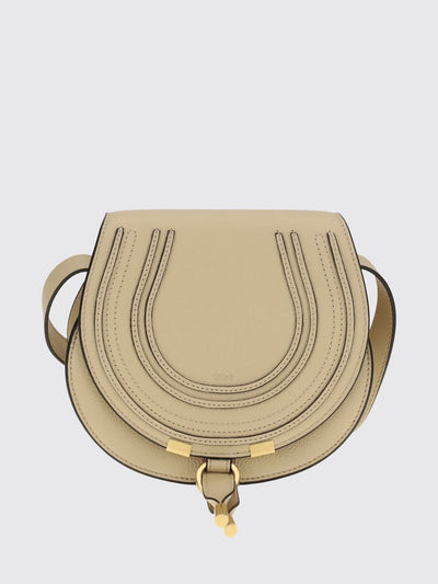 marcie mini grained calfskin crossbody bag chloé