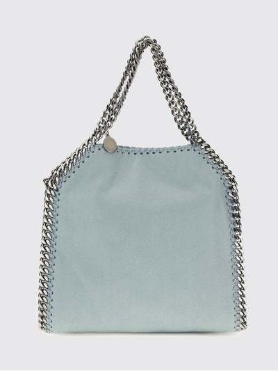 falabella alter mat handbag with chain trim