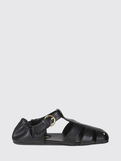 woman's heeled sandal
